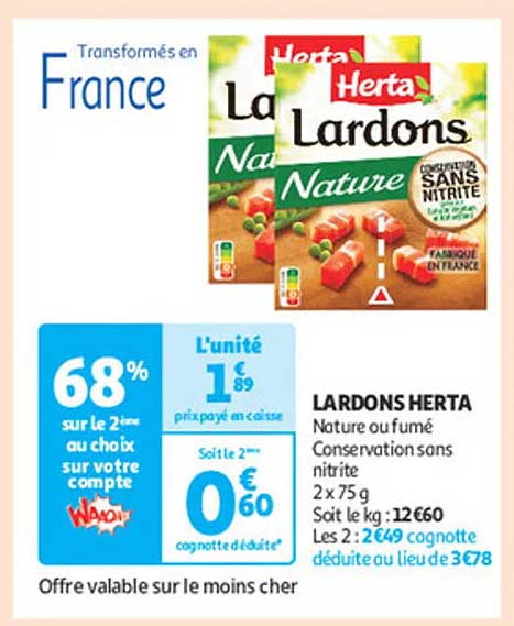 LARDONS HERTA