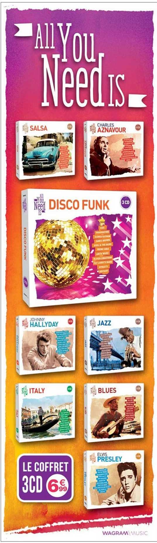 LE COFFRET 3CD 6€99