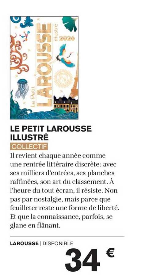 LE PETIT LAROUSSE ILLUSTRE