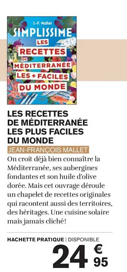 LES RECETTES DE MÉDITERRANÉE LES PLUS FACILES DU MONDE