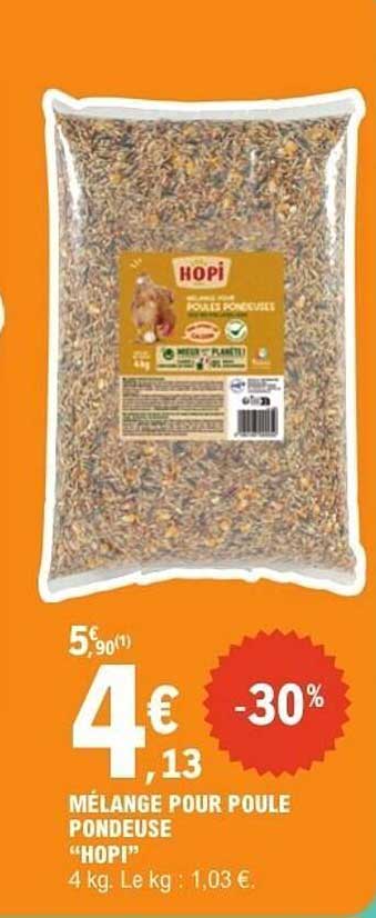 MÉLANGE POUR POULE PONDEUSE “HOPI”