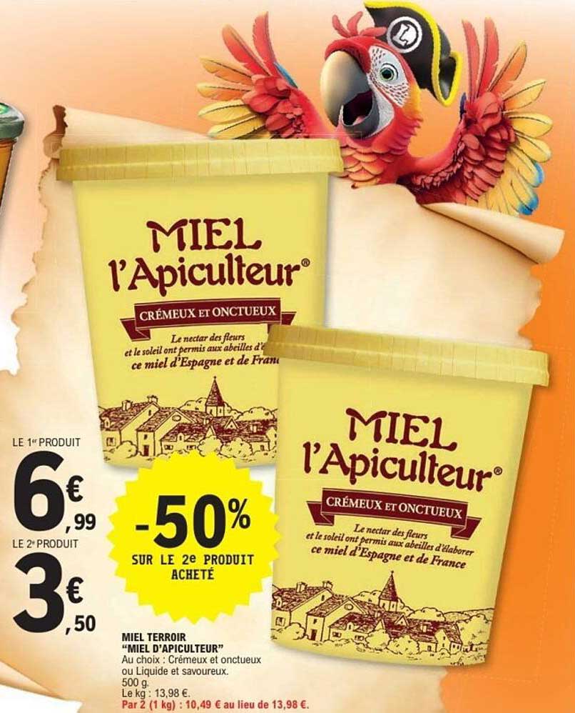 Miel l'Apiculteur - Crémeux et Onctueux