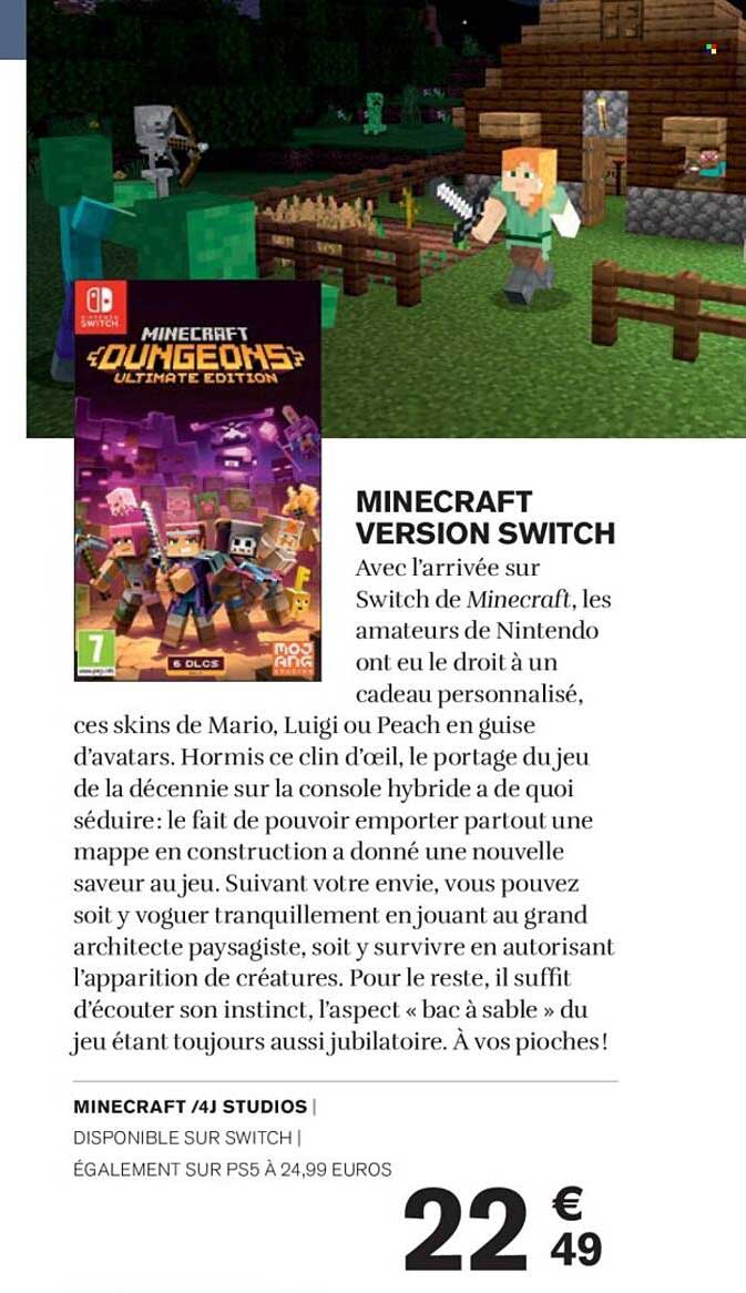MINECRAFT VERSION SWITCH