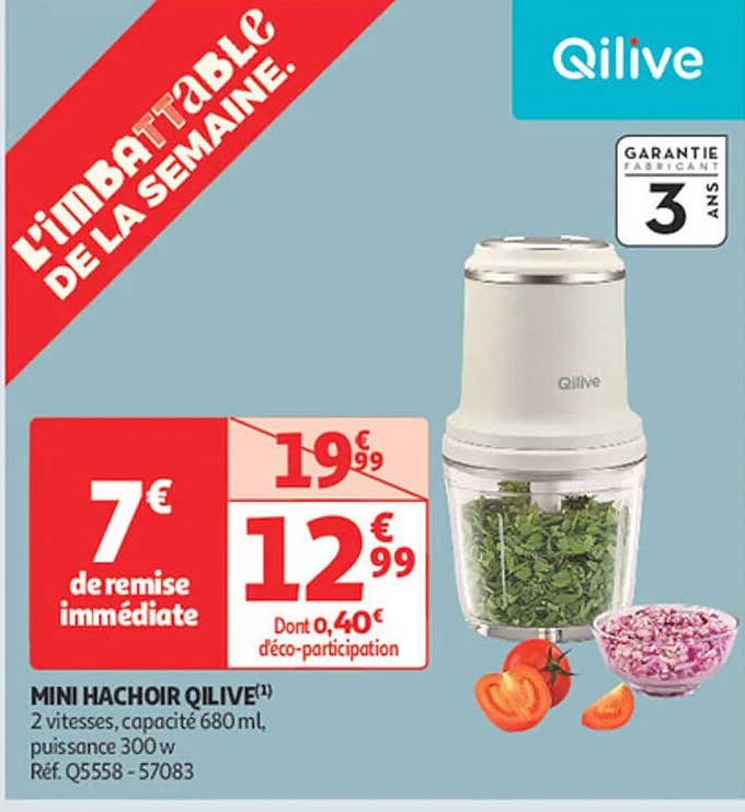 MINI HACHOIR QILIVE