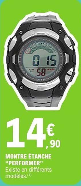 MONTRE ÉTANCHE “PERFORMER”