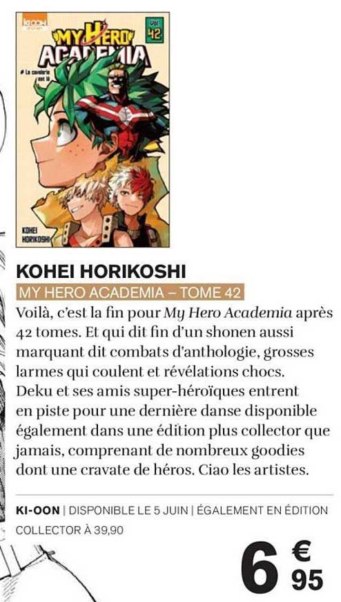 MY HERO ACADEMIA – TOME 42