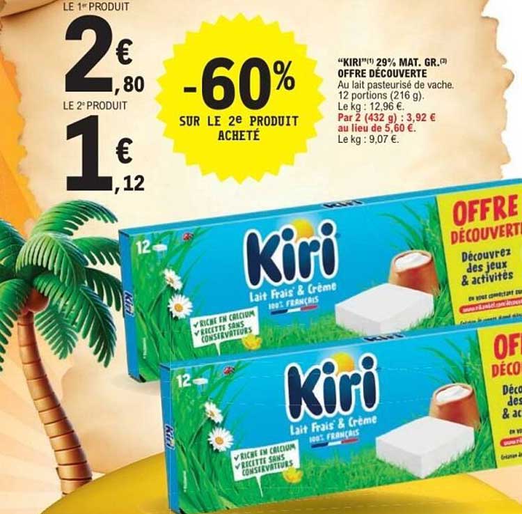 OFFRE DÉCOUVERTE KIRI