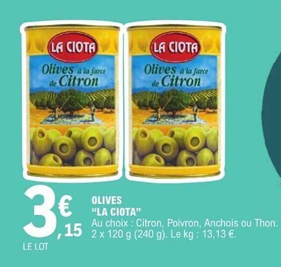 OLIVES "LA CIOTA"