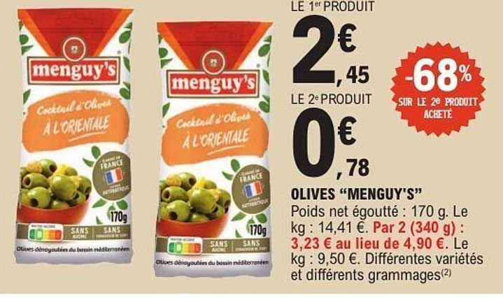 OLIVES "MENGUY'S"