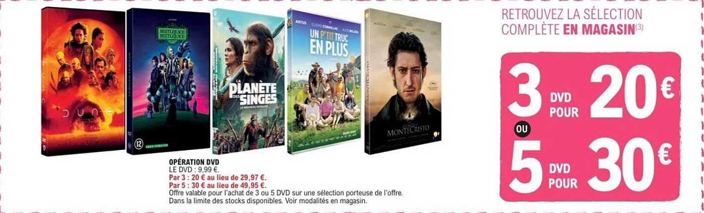 OPÉRATION DVD