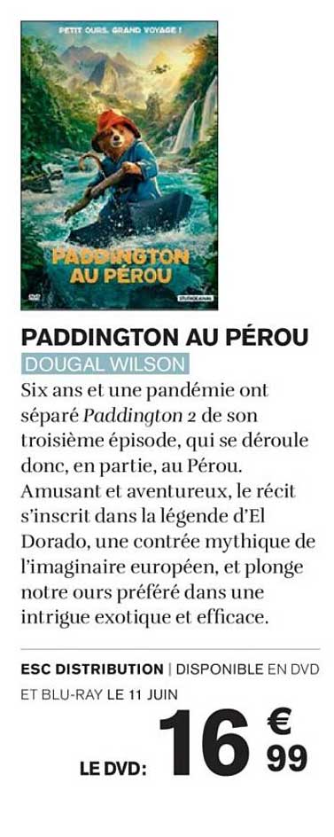 PADDINGTON AU PÉROU