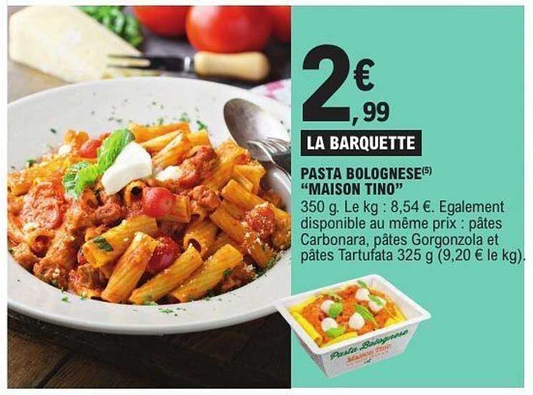 PASTA BOLOGNESE "MAISON TINO"