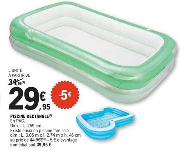 PISCINE RECTANGLE