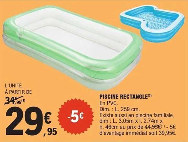 PISCINE RECTANGLE