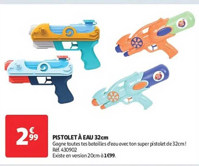 PISTOLET À EAU 32cm