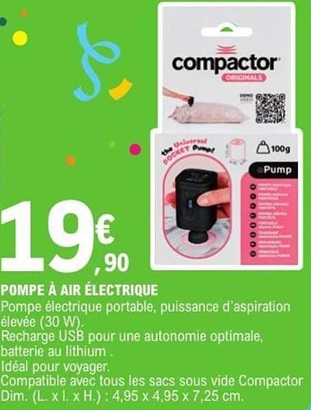 POMPE À AIR ÉLECTRIQUE