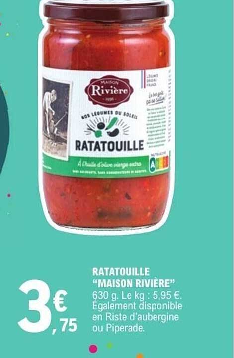 RATATOUILLE “MAISON RIVIÈRE”