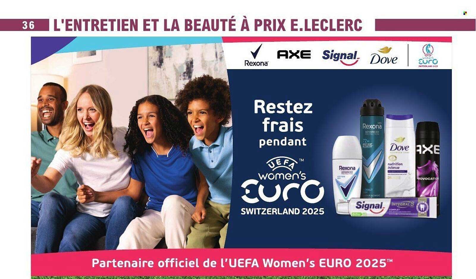 Restez frais pendant l'UEFA Women's EURO 2025