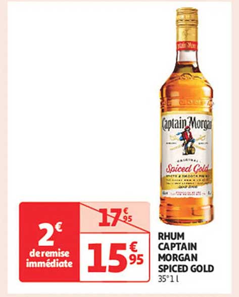 RHUM CAPTAIN MORGAN SPICED GOLD