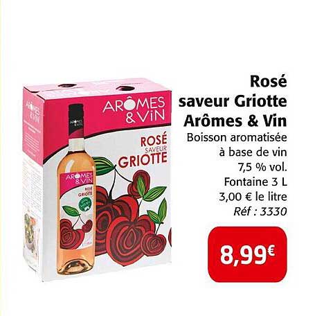 Rosé saveur Griotte