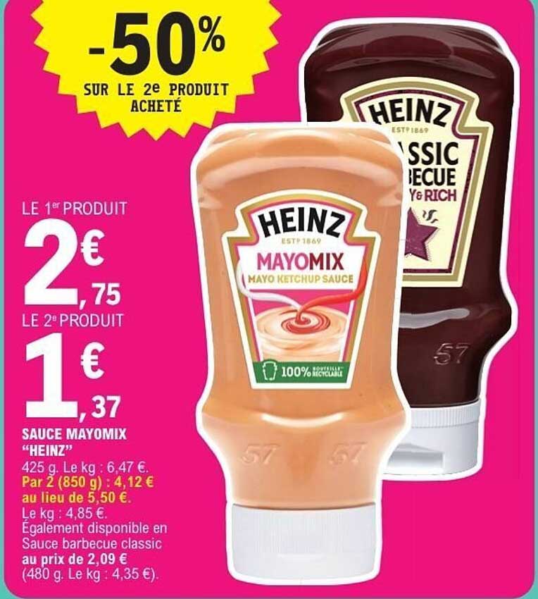Sauce Mayomix "Heinz"