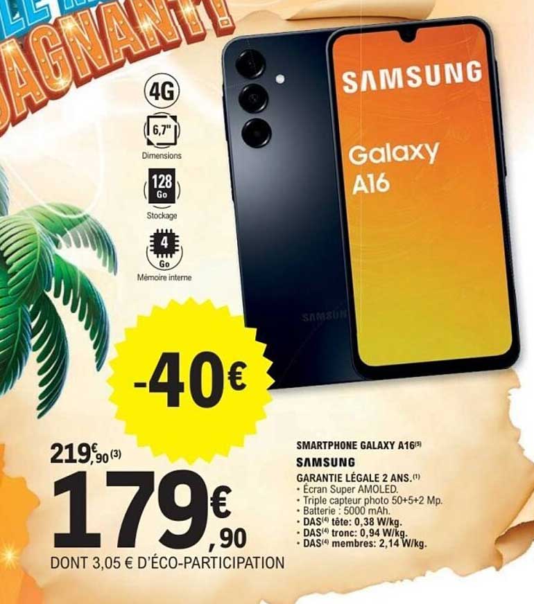SMARTPHONE GALAXY A16