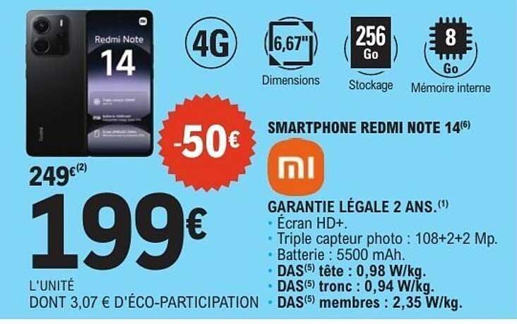 SMARTPHONE REDMI NOTE 14
