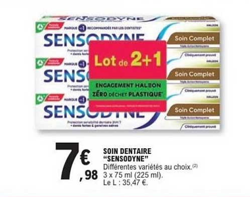 SOIN DENTAIRE "SENSODYNE"