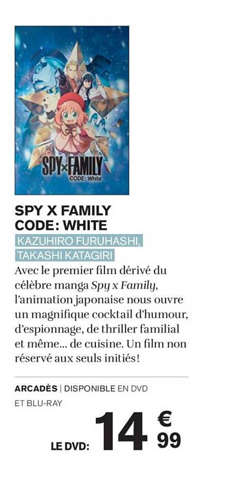 SPY X FAMILY CODE: WHITE