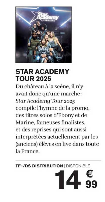 STAR ACADEMY TOUR 2025