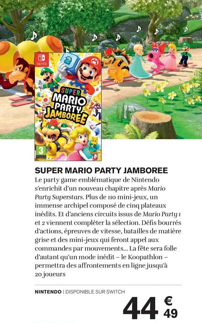 SUPER MARIO PARTY JAMBOREE