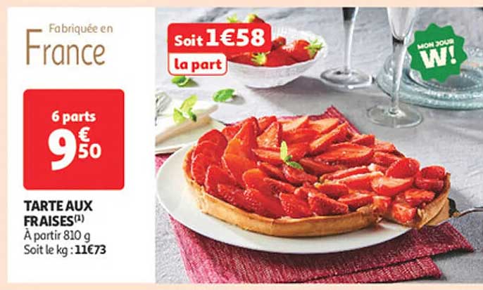 TARTE AUX FRAISES