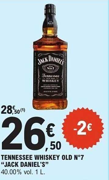 TENNESSEE WHISKEY OLD N°7 "JACK DANIEL'S"