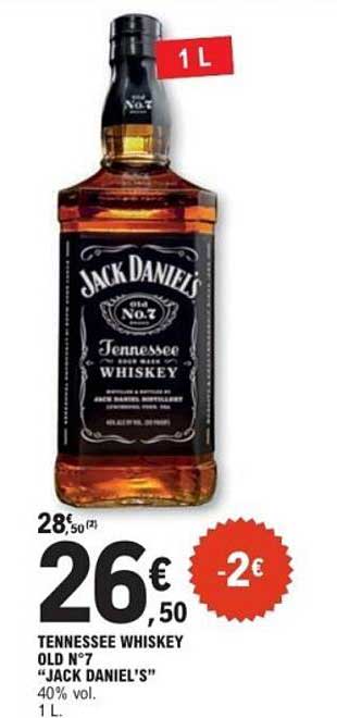 TENNESSEE WHISKEY OLD N°7 "JACK DANIEL'S"