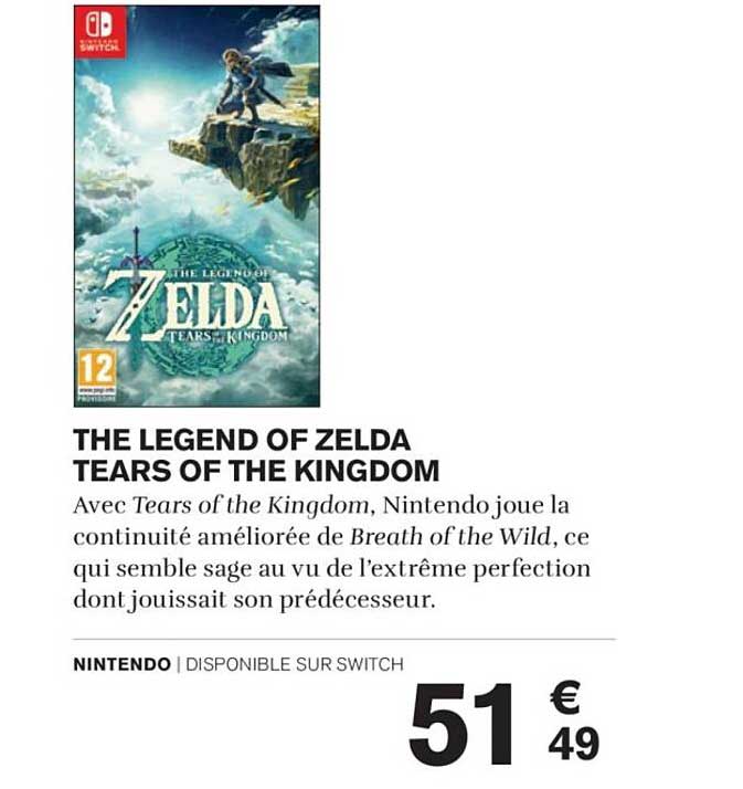 THE LEGEND OF ZELDA TEARS OF THE KINGDOM