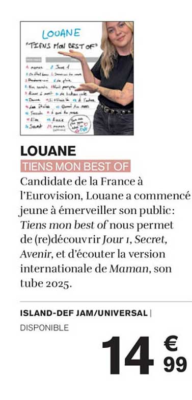 TIENS MON BEST OF