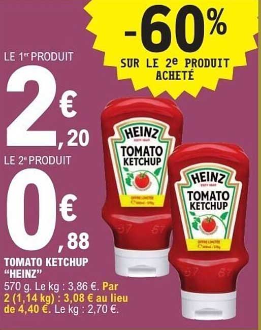 TOMATO KETCHUP "HEINZ"