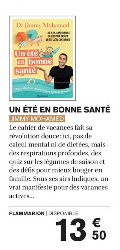 UN ÉTÉ EN BONNE SANTÉ
