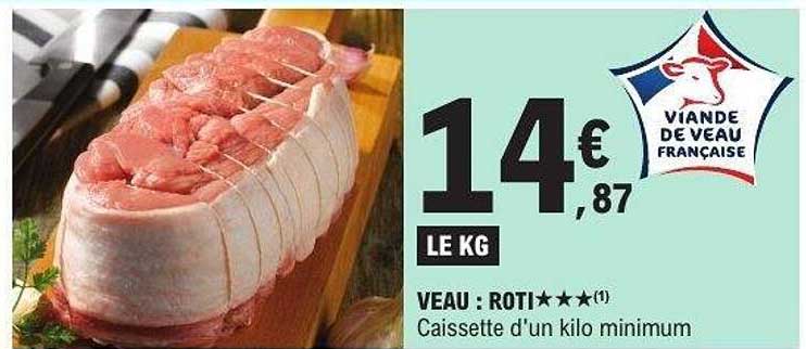 Veau : Rôti