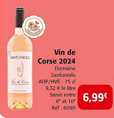 Vin de Corse 2024