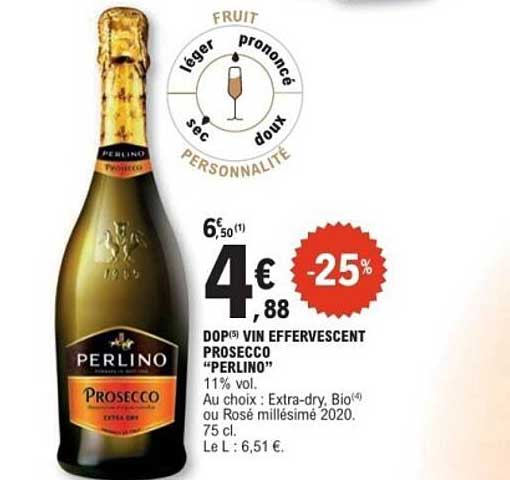 Vin effervescent Prosecco "Perlino"