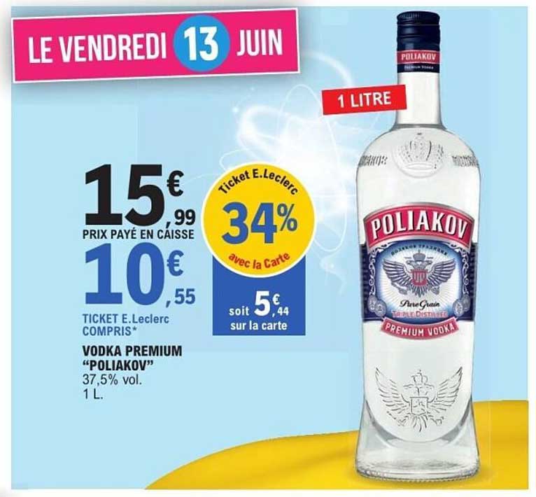 VODKA PREMIUM "POLIAKOV"