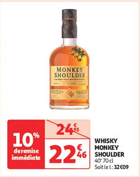 WHISKY MONKEY SHOULDER