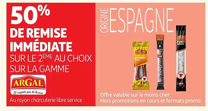 50% DE REMISE IMMÉDIATE SUR LE 2ÈME AU CHOIX SUR LA GAMME