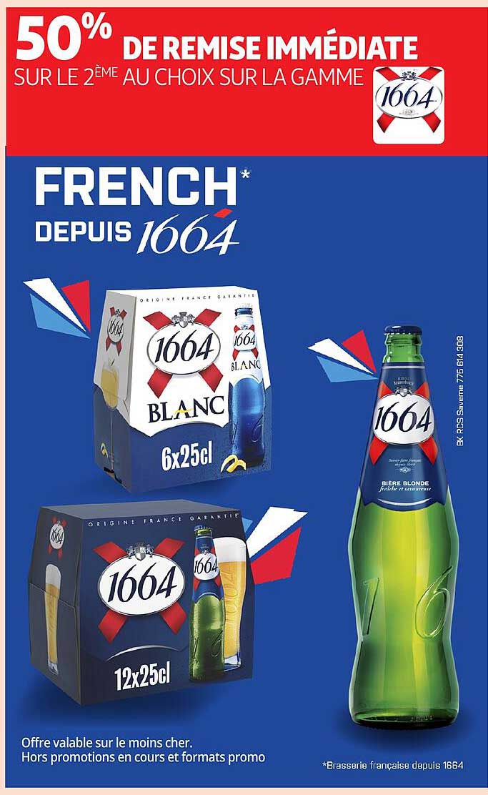 50% DE REMISE IMMÉDIATE SUR LE 2ÈME AU CHOIX SUR LA GAMME