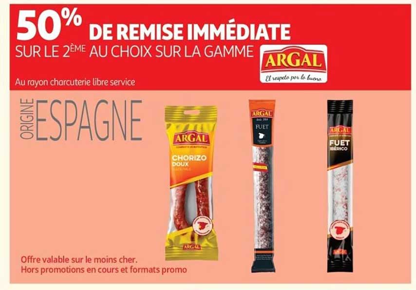 50% DE REMISE IMMÉDIATE SUR LE 2ÈME AU CHOIX SUR LA GAMME