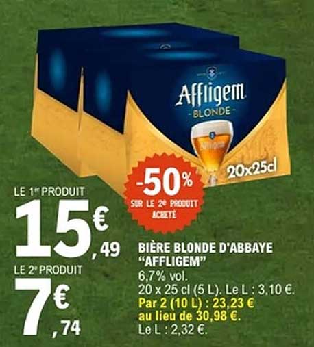 -50% sur le 2e produit identique