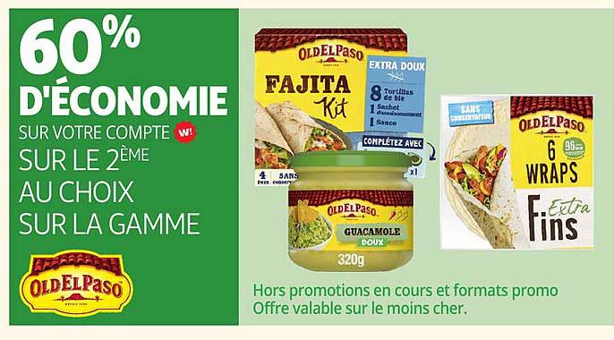 60% D'ECONOMIE SUR VOTRE COMPTE W! SUR LE 2ÈME AU CHOIX SUR LA GAMME