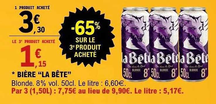 -65% SUR LE 3e PRODUIT ACHETÉ