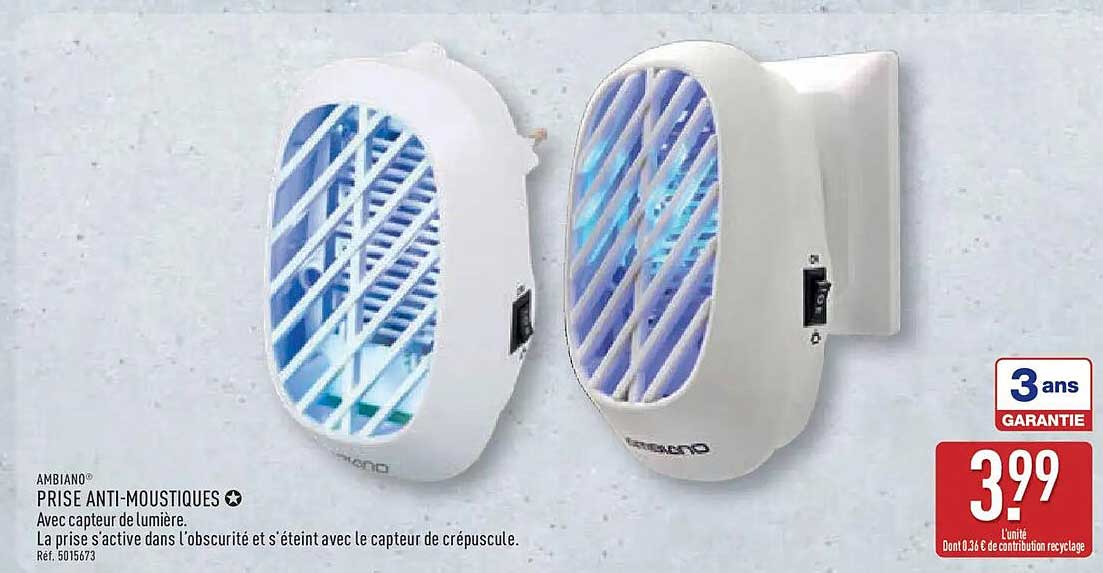 AMBIANO® PRISE ANTI-MOUSTIQUES